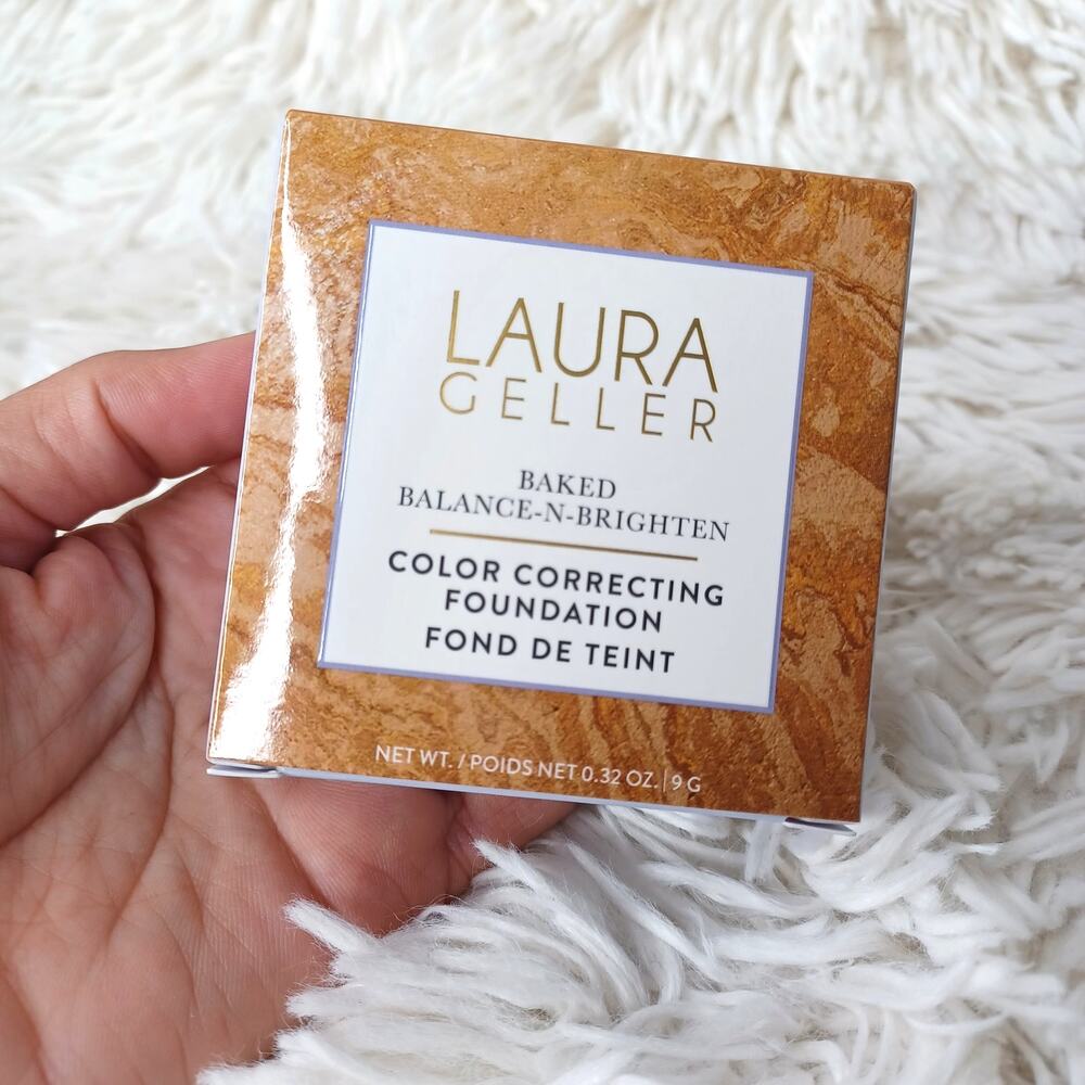 LAURA GELLER Baked Balance-n-Brighten Color Correcting Foundation Medium 0.32oz